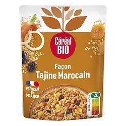 CÉRÉAL BIO - Façon Tajine Marocain - Orge, Tomates, Pruneaux