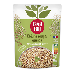 CÉRÉAL BIO - Blé, Riz Rouge, Quinoa