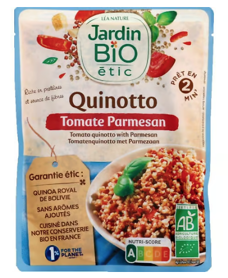 JARDIN BIO - Quinotto - Tomate & Parmesan