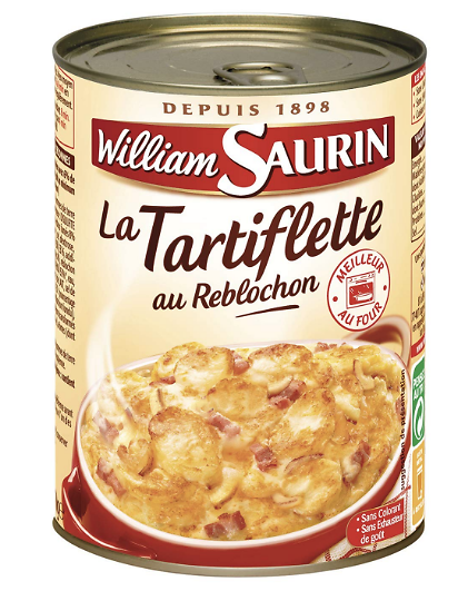 WILLIAM SAURIN - La Tartiflette au Reblochon
