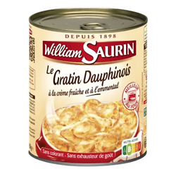 WILLIAM SAURIN - le Gratin Dauphinois -  à la Crème Fraiche et à l'Emmental