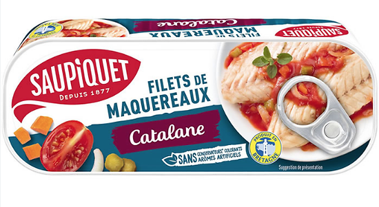 SAUPIQUET - Filets de Maquereaux - Catalane