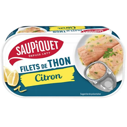 SAUPIQUET - Filets De Thon - Citron