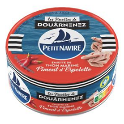 PETIT NAVIRE - Les Recettes de Douarnenez - Emietté de Thon Mariné - Piment d'Espelette