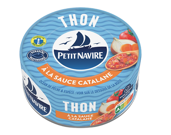 PETIT NAVIRE - Thon - à la Sauce Catalane