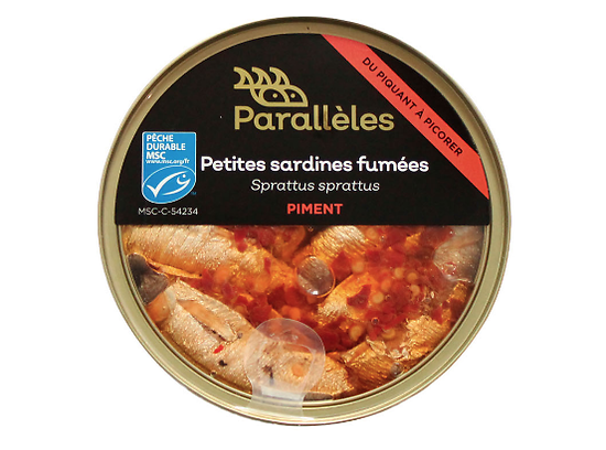 PARALLÈLES - Petites Sardines Fumées - Piment