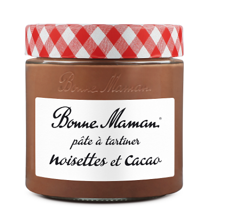 BONNE MAMAN -  Pâte à Tartiner - Noisettes et Cacao