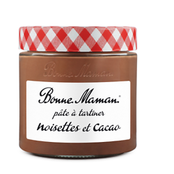 BONNE MAMAN -  Pâte à Tartiner - Noisettes et Cacao