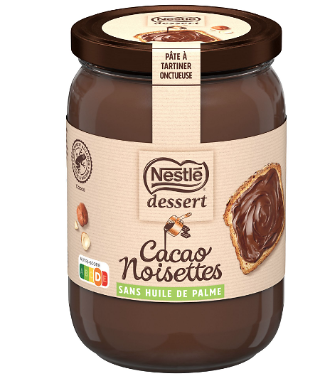 NESTLE DESSERT- Cacao Noisettes - Sans Huile De Palme