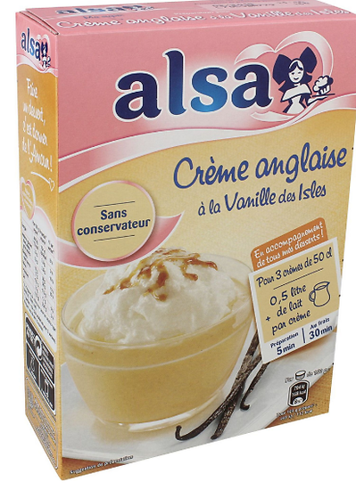 ALSA - Crème Anglaise à la Vanille des Isles