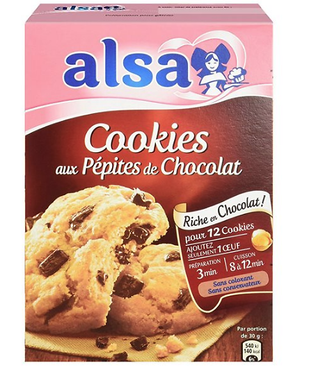 ALSA - Cookies aux Pépites de Chocolat