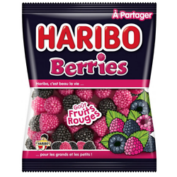 HARIBO - Berries - Goût Fruits Rouges