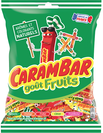 CARAMBAR - Goût Fruits