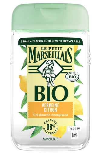 LE PETIT MARSEILLAIS - Gel Douche Energisant Verveine Citron Bio