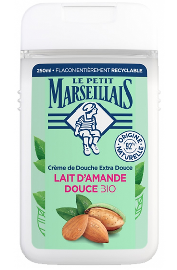 LE PETIT MARSEILLAIS - Crème de Douche au Lait d'Amande douce BIO