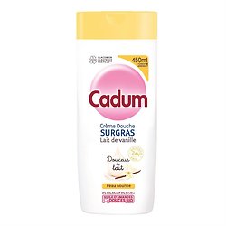 CADUM - Crème Douche Surgras Lait De Vanille 