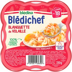 BLEDINA - Blédichef Blanquette De Volaille