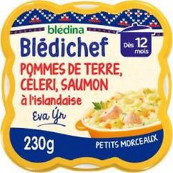 BLEDINA - Blédichef Pommes De Terre, Céleri, Saumon à L'Islandaise