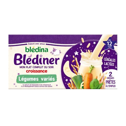 BLEDINA - Blédîner Mon Plat Complet Du Soir Légumes Variés