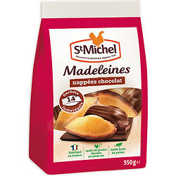 ST MICHEL - Madeleines Nappées Chocolat