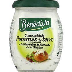 BENEDICTA - Sauce Spéciale Pommes De Terre Crème Fraîche Et Ciboulette