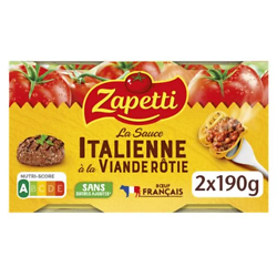 ZAPETTI - La Sauce Italienne A La Viande Rôtie