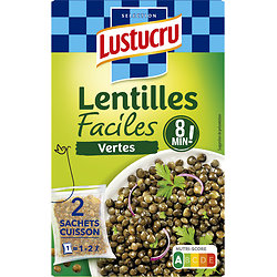 LUSTUCRU - Lentilles Vertes Faciles 8min