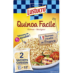 LUSTUCRU - Quinoa Facile Quinoa - Boulgour