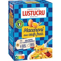 LUSTUCRU - Macaroni Aux Oeufs Frais