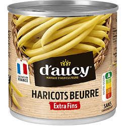 DAUCY - Haricots Beurre Extra Fins