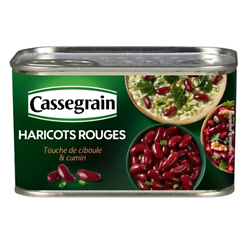 CASSEGRAIN - Haricots Rouges Touche De Ciboulette Et Cumin