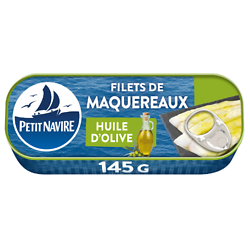 PETIT NAVIRE - Filets De Maquereaux Huile D'Olive