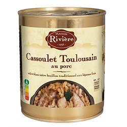 MAISON RIVIÈRE - Cassoulet Toulousain Au Porc