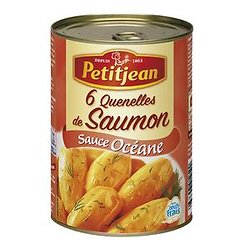 PETITJEAN - 6 Quenelles De Saumon Sauce Océane
