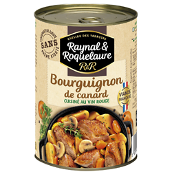 RAYNAL & ROQUELAURE - Bourguignon De Canard Cuisiné Au Vin Rouge