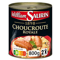 WILLIAM SAURIN - Choucroute Royale Au Riesling
