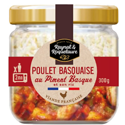 RAYNAL & ROQUELAURE - Poulet Basquaise Au Piment Basque Et Son Riz