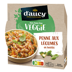 DAUCY - Veggie Penne Aux Légumes Et Basilic