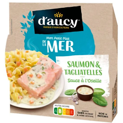 DAUCY - Saumon Et Tagliatelles Sauce A L'Oseille