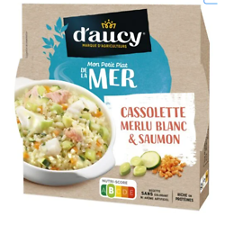 DAUCY - Cassolette Merlu Blanc Et Saumon 