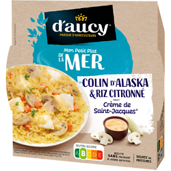 DAUCY - Colin D'Alaska Et Riz Citronné Crème De Saint-Jacques