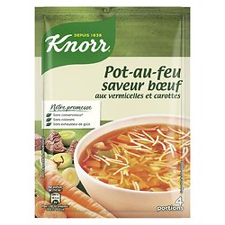KNORR - Soupe Pot Au Feu Saveur Boeuf Aux Vermicelles Et Carottes