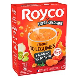 ROYCO - Velouté 10 Légumes Croûtons Romarin
