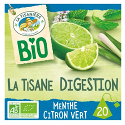 LA TISANIERE - La Tisane Digestion Bio Menthe Citron Vert