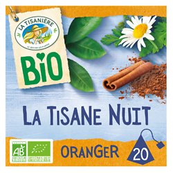LA TISANIERE - La Tisane Nuit Bio Oranger