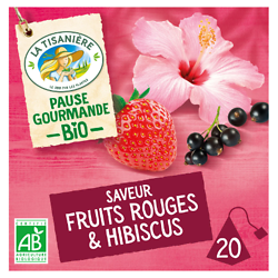 LA TISANIERE - La Tisane Bio Fruits Rouges Et Hibiscus
