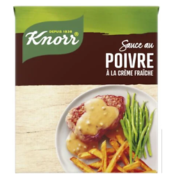 KNORR - Sauce Au Poivre A La Crème Fraîche