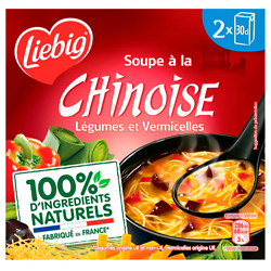 LIEBIG - Soupe A La Chinoise Légumes Et Vermicelles