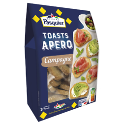 PASQUIER - Toasts Apéro - Campagne