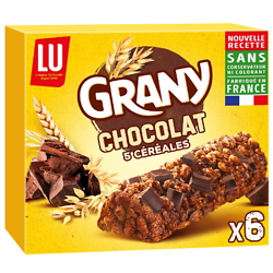 LU - Grany Barres De Céréales Au Chocolat